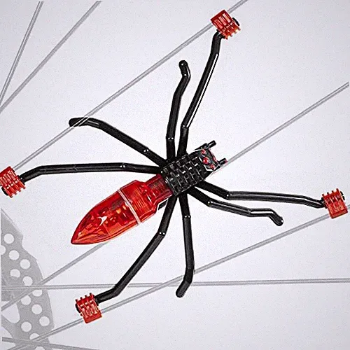Bike Wheel Spokes Light Bicycle Decoration and Safety for Kids Spider Accesories