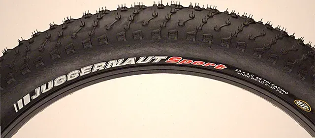 Kenda Juggernaut 26x4.8 Fat Bike Tire | Durable Wire Bead, 60 TPI, Mountain &